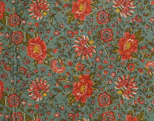 Orange_Cotton_Royal_Blossom_Empire_Double_Bedsheet_With_Pillow_Cover_108_X_108_Cm